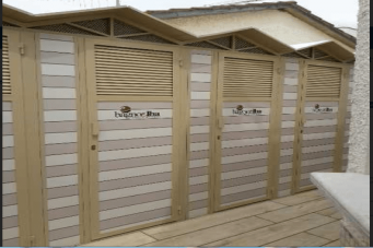 Acciaio per stabilimenti balneari